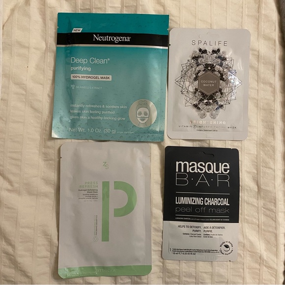 Neutrogena Bath & Body 4 Assorted Face Masks Neutrogena Spalife